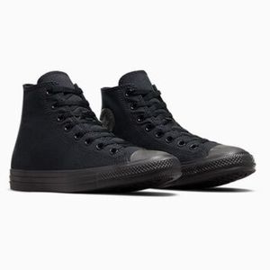 Converse All Black High Top Chuck Taylor Sneakers